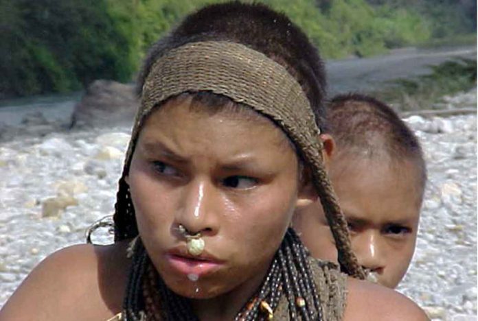 A Nanti woman and child. The Nanti were just one of many uncontacted and recently-contacted peoples whose survival was threatened by the bill. © Survival