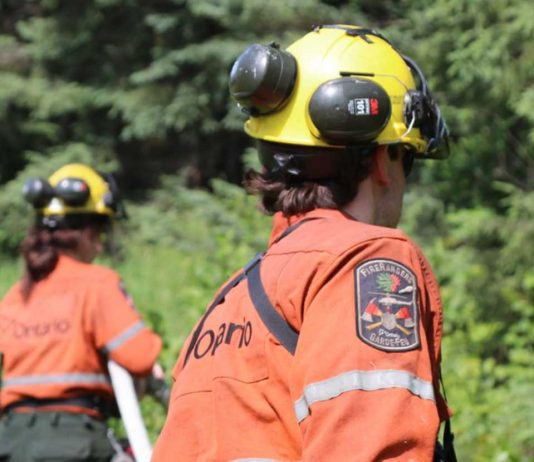 No new fires were reported as 40 wildland fires remain active in Ontario’s Northeast Region Brave Men and Women battle the region's wildfires!