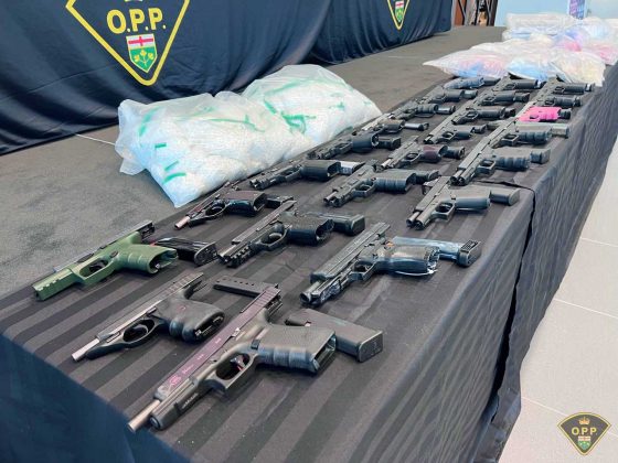 Firearms seized by OPP in Project MOFFATT