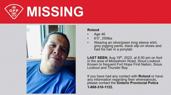 Sioux Lookout Authorities Seek Public's Assistance in Locating Missing 46-Year-Old