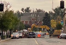Waterfront District: Street Scape Project Update: Key Intersection Reopens Construction Continues on Court Street at Red River Road as a better Waterfront District awaits