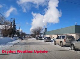 Flurries Linger as Deep Cold Tightens Its Grip on Dryden & Vermilion Bay Dryden Winter