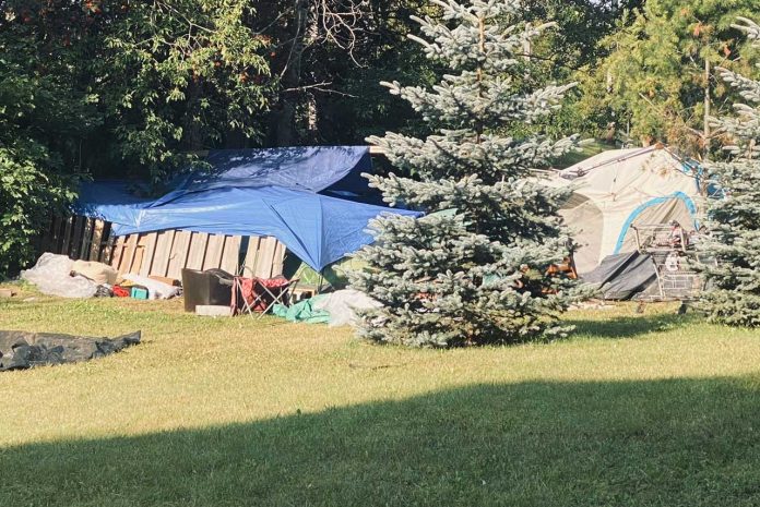 Homeless Encampment in Thunder Bay
