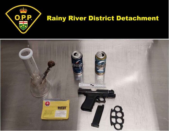 In a recent Reduce Impaired Driving Everywhere (RIDE) check conducted by the Ontario Provincial Police (OPP) in Fort Frances, officers made a significant arrest and weapon seizure just before midnight on December 14, 2023, on Highway 11/71