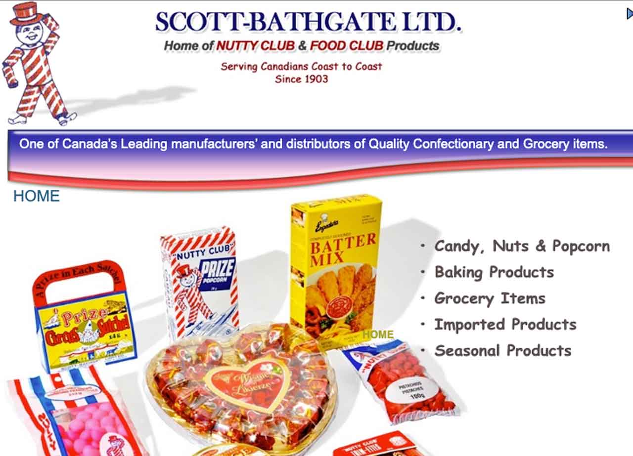 Scott-Bathgate Ltd., the venerable confectionery manufacturer known for its Nutty Club products, has announced that it will cease operations by the end of January 2024