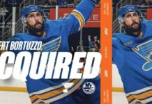 Islanders Make a Power Play: Acquire Veteran Defenseman Robert Bortuzzo from Blues! The New York Islanders have pulled off a strategic masterstroke, securing the services of the seasoned defenseman Robert Bortuzzo