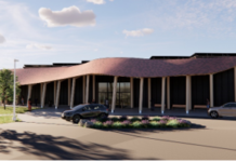 Canada’s First Net-Zero Carbon Parks Canada Building Coming to Lake Superior Conceptual design image of the north entrance of the Administration and Visitor Centre. Credit: Parks Canada