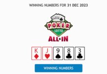 Ontario Lottery and Gaming Corporation – EVENING LOTTERY WINNING NUMBERS – Dec. 31, 2023 Ontario Lottery and Gaming Corporation - EVENING LOTTERY WINNING NUMBERS - Dec. 31, 2023