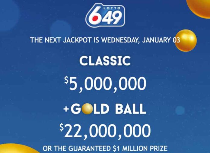 Ontario Lottery and Gaming Corporation - EVENING LOTTERY WINNING NUMBERS - Jan. 2, 2024