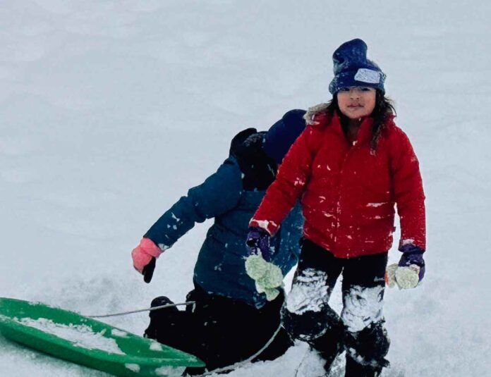 Kids love sliding in Thunder Bay and there are lots of places to go sliding