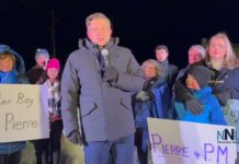 Conservative Leader Pierre Poilievre Embarks on Northern Ontario Tour, Shares View on Facebook News Blackout Pierre Poilievre in Thunder Bay on January 12 2024
