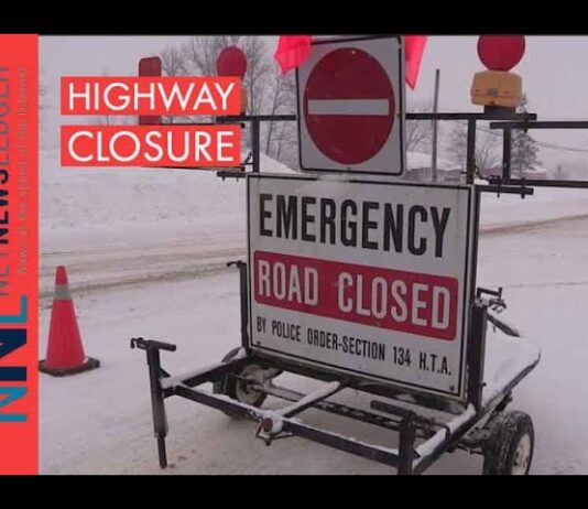 March 16, 2026: Northern Ontario Weather & Road Conditions Update Highway Road Closure