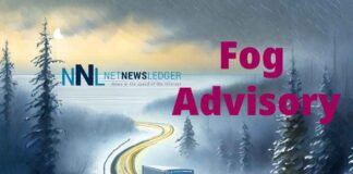 April 26, 2026: Terrace Bay Under Fog Advisory as Showers Linger Along the North Shore Fog Advisory