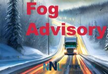 Dense Fog Blankets North Shore: Visibility Near Zero in Nipigon to Rossport Stretch The advisory, issued at 2:54 AM EST on Monday, February 5, 2024, specifically affects travel on Highways 105, 11, and 17.