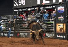 Missouri Thunder wins its fifth straight as PBR Teams action heats up in Austin John Crimber, Cody Jesus and Dalton Kasel Tie for Round 1 Win at PBR Unleash The Beast