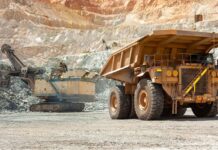 Abitibi Metals Drills 57.2 Metres at 1.78% CuEq in Extensional Drilling at The B26 Deposit, including 13.1 Metres at 3.1% CuEq Mining Truck in open pit mine