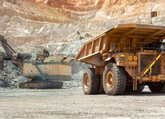 RockHawk Mining News: Marathon Construction Begins as Global Miners Chase Copper, Gold and Rare Earths Mining Truck in open pit mine