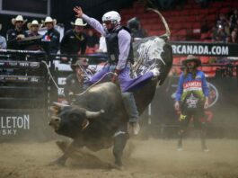 Eli Necochea wins in Oakland as the PBR Velocity Tour heads to its final regular-season stop Photos (Courtesy Covy Moore . CovyMoore.com)