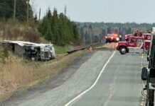 Dryden OPP Investigating Fatal CMV Crash MVC on Highway 17 near Ignace
