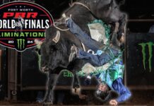 John Crimber wins Round 1 in Tallahassee and tightens the PBR world title chase John Crimber PBR