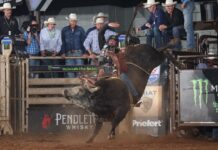 League No. 1 Carolina Cowboys Suffer Stunning, Upset Loss to the Nashville Stampede on Second Night of PBR Teams Action in Greensboro, North Carolina Daniel Keeping PBR
