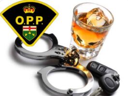 Fort Frances – TRAFFIC STOP RESULTS IN CHARGES OPP Impaired Driving Alcohol Splash