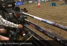 Teenage Phenom John Crimber Dominates Opening Night of PBR Saskatoon Classic, Winning Round 1 and 5/5 Bucking Battle to Vault to No. 31 in the 2024 Championship Battle pbr