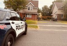 Update #1: Thunder Bay Police Investigate Weekend Shooting on Picton Avenue Thunder Bay Police on scene on Picton Avenue