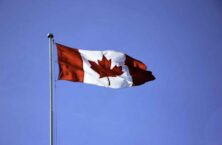 Canadian-Flag-on-a-Pole