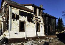 Schreiber House Fire Under Investigation House damaged by fire