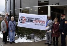 Thunder Bay Marks Crime Stoppers Month with Flag Raising and Call to Action Thunder Bay marks Crime Stoppers Month with a flag-raising event. Learn about Crime Stoppers' history and how to help.