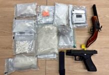 $77,000 in Drugs and Firearm Seized in Thunder Bay Hotel Raid Police seize $77K in drugs and a handgun from Thunder Bay hotel, three suspects face major charges.