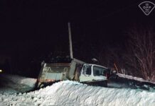 Snowplow Driver Charged with Impaired Operation After Ditch Incident Near Cochrane Cochrane, OPP, impaired driving, snowplow, Highway 652, Ontario Provincial Police, roadside arrest