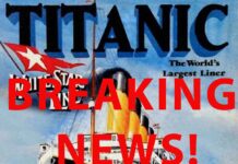 BREAKING: WHITE STAR LINER TITANIC STRIKES ICEBERG IN NORTH ATLANTIC Titanic Breaking News