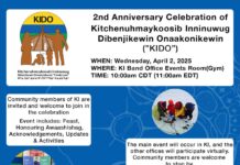 Kitchenuhmaykoosib Inninuwug Marks Second Anniversary of KIDO Family Law – A Celebration of Inherent Rights and Traditional Family Care Join us as Kitchenuhmaykoosib Inninuwug honours the 2nd anniversary of KIDO – our Family Law rooted in inherent rights, traditional care, and community strength