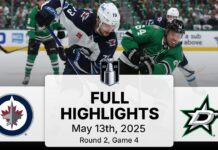 Granlund’s Hat Trick Pushes Stars to Brink of Series Win Over Jets