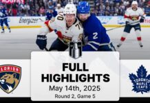 Maple Leafs have backs to the Wall as Florida Panthers Win Game 5