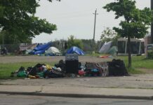 Penticton Updates Parks Bylaw to Manage Homeless Encampments Simpson Street and Donald in Thunder Bay