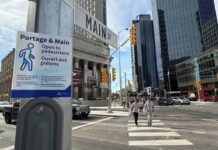 Winnipeg Update: Portage and Main Reopens to Pedestrians for First Time Since 1979 Portage and Main in Winnipeg