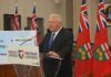 Ontario Changes OW and ODSP Eligibility Rules for Temporary Residents and People Without Legal Status Ontario Premier Doug Ford in Thunder Bay - Image James Murray - NetNewsLedger