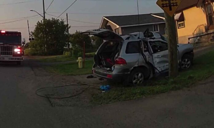 Impaired-Driver-Charged-Aug-5-2025 Thunder Bay Police Service Primary Response Officers were called to the intersection of Crawford Avenue and Gore Street shortly after 8:00 p.m. on August 3