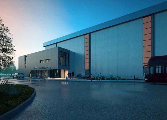 Indoor Turf Facility Artists rendition