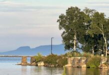August 22, 2025: Thunder Bay Detailed Weather Outlook Sleeping Giant from Pool Six - Cruise Ship pathway