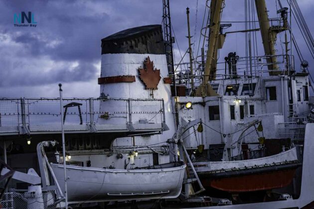 Alexander Henry - Museum Ship at Cruise Ship Dock