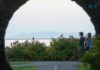 August 17, 2026: Thunder Bay Weather — Fog Clears for a Sunny 25°C Monday Before Showers Tonight Couple walking at Marina Park with Sleeping Giant in background