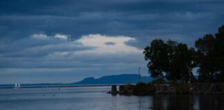 July 7, 2026: Thunder Bay Weather Focus — Mostly Cloudy Start, Then Clearing and a Warm 28°C Afternoon Lake Superior with Sleeping Giant