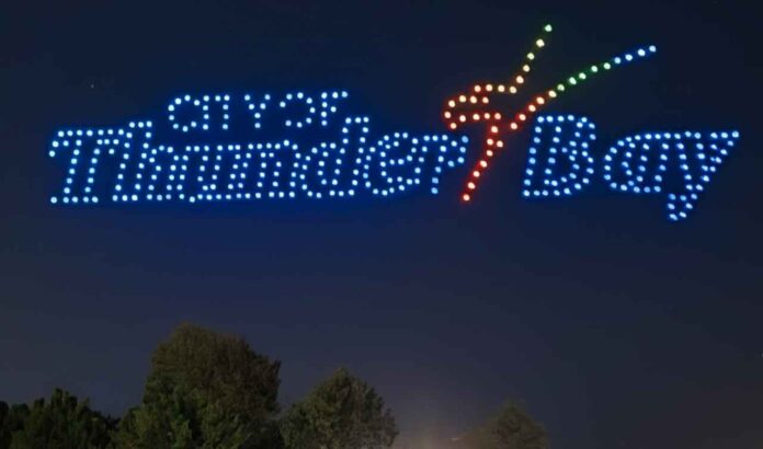 Drone Light Show Thunder Bay