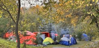 City of Thunder Bay Seeks Public Input on Encampment Sites and Use of Public Spaces By-law McVicars Creek Homeless Encampment in October