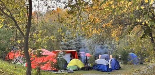 City of Thunder Bay Seeks Public Input on Encampment Sites and Use of Public Spaces By-law McVicars Creek Homeless Encampment in October