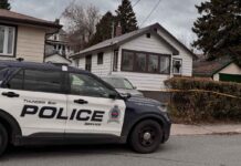 Arrest Made in College Street Homicide; Accused Faces Murder and Break-and-Enter Charges TBPS Holding the scene for investigators on College Street scene of the 6th homicide of 2025